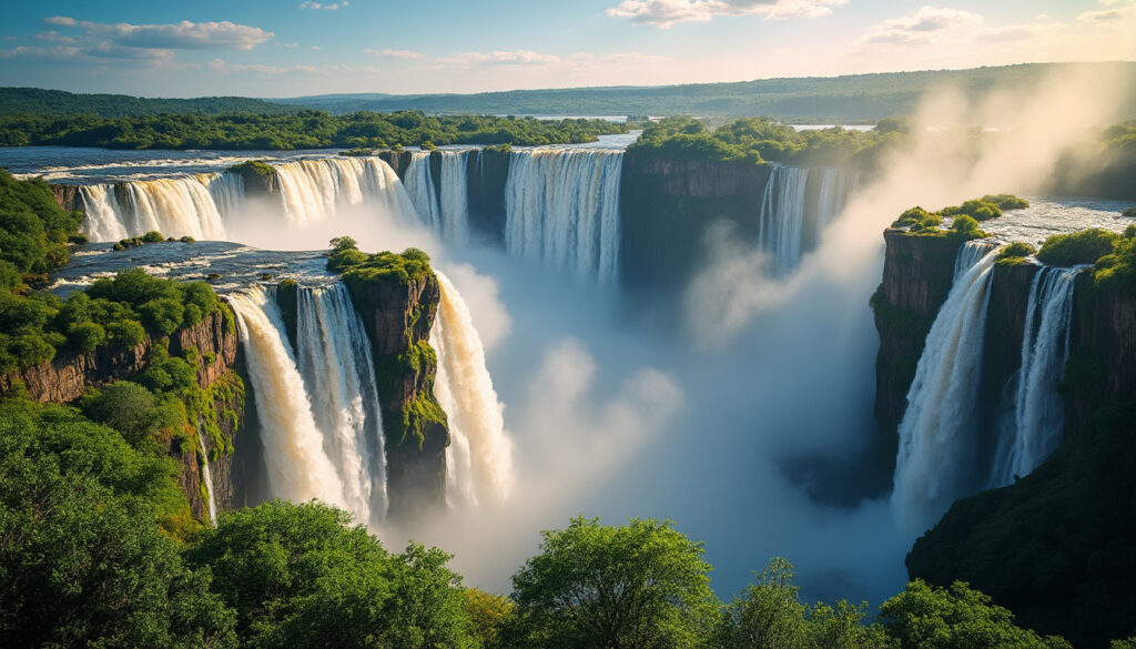 découvrez les chutes victoria, les plus grandes cascades d’afrique, et plongez dans un spectacle naturel exceptionnel alliant puissance, beauté et aventure.