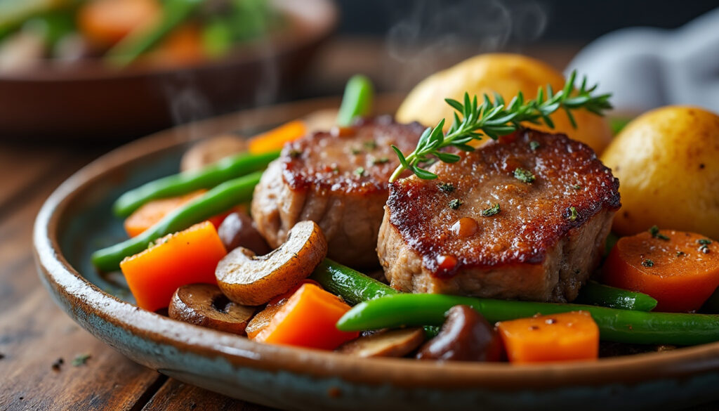 découvrez nos conseils et idées d'accompagnements pour réussir vos joues de porc à la bière, un plat savoureux et fondant qui séduira vos convives.