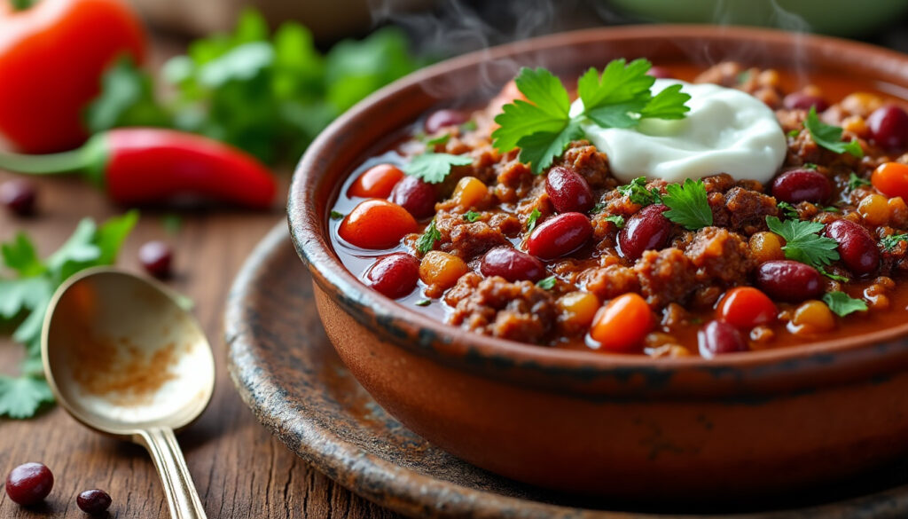 découvrez une recette facile et rapide de chili con carne, savoureuse et réconfortante. préparez ce plat épicé en quelques étapes pour un repas convivial.