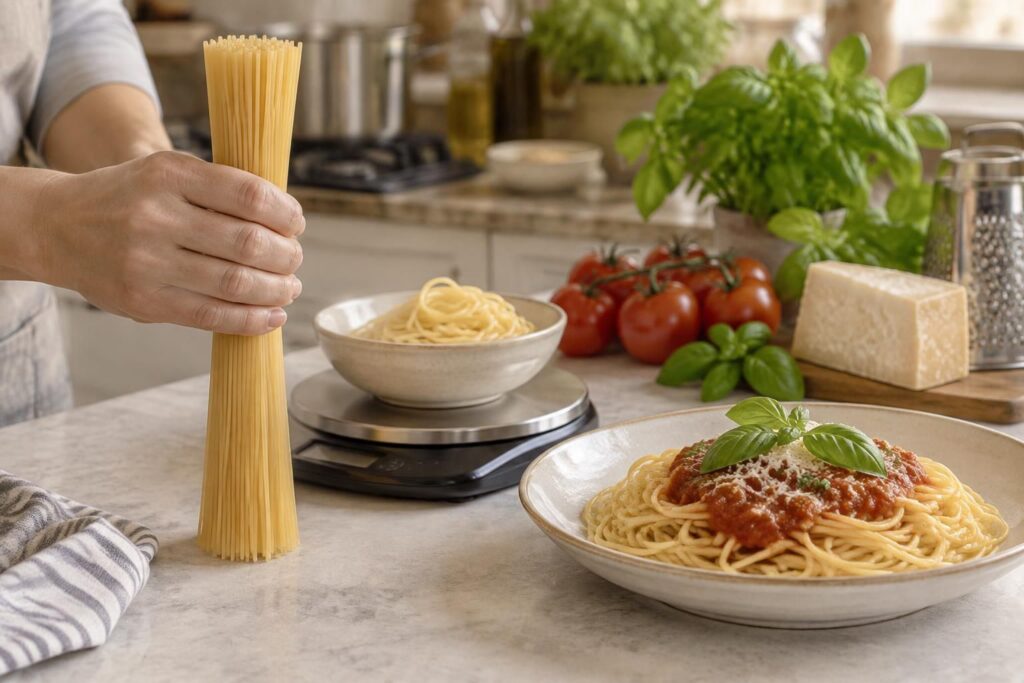 découvrez la quantité idéale de spaghetti par personne, avec des astuces simples pour doser les pâtes selon l’appétit et le type de plat.