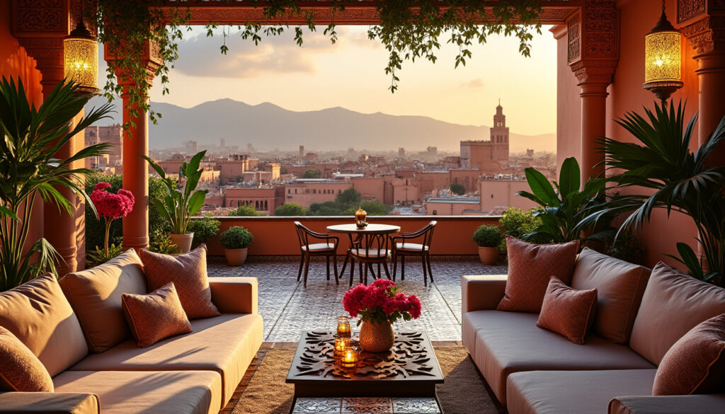 découvrez les meilleurs rooftops de marrakech : terrasses avec vue panoramique, ambiance unique et adresses incontournables pour admirer la ville.