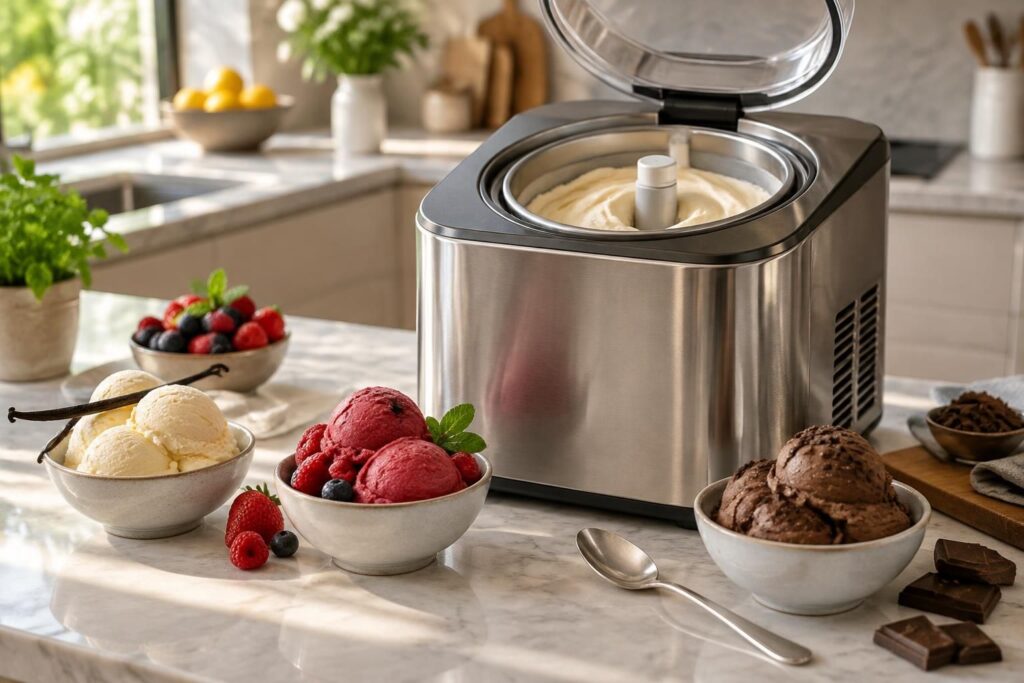 découvrez comment choisir la meilleure turbine à glace selon vos besoins et réalisez facilement des desserts glacés maison, onctueux et savoureux.